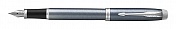 Ручка перьевая Parker IM Metal Light Blue Grey CT, толщина линии F, хром (S0856200)