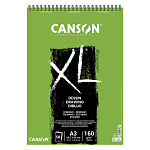 Альбом для графики Canson XL Dessin, мелкое зерно, на пружине, 160 гр/м2, 50 листов