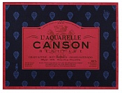 Блок для акварели Canson Heritage, склеенный, 20 листов, 300 гр/м2, 23 x 31 см