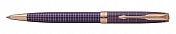 Ручка шариковая Parker Sonnet Purple Matrix PGT, толщина линии M, розовое золото