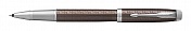 Ручка-роллер Parker IM Premium Brown CT, толщина линии F, хром (S0949720)
