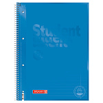 Тетрадь в линейку на пружине А4 Brunnen Premium Colour Code, микроперфорация, 90 гр/м2, 80 листов