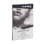 Набор карандашей чернографитовых  Lyra Graphite Set, 11 предметов