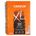 Альбом для графики Canson XL, на пружине, 90 гр/м2, А5, 60 листов, слоновая кость
