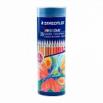 Набор карандашей цветных Staedtler Noris Club, 36 цветов, металическая банка