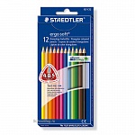 Набор карандашей цветных Staedtler ergosoft, трехгранные, 12 цветов