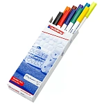 Набор маркеров для ткани edding 4600, до 60 С°, 1 мм, 10 цветов