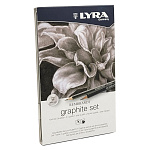 Набор карандашей чернографитовых  Lyra Graphite Set, 11 предметов