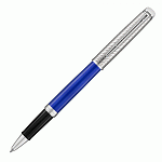 Ручка-роллер Waterman Hemisphere Deluxe Blue Wave CT, толщина линии F, палладий