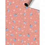 Бумага упаковочная Stewo Fiola rosa, 0.7 x 2 м