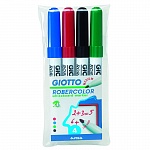 Набор маркеров Giotto Robercolor Giant, для белой доски, 4 штуки