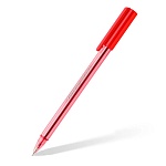 Ручка шариковая Staedtler, трехгранная, одноразовая, толщина линии F