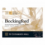 Альбом ST Cuthberts Mill Bockingford для акварели, 12 листов, склейка, 310 х 230 мм, 300 г/м2, белый