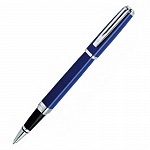 Ручка-роллер Waterman Exception Slim Blue Lacquer ST, толщина линии F, посеребрение
