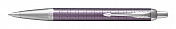 Ручка шариковая Parker IM Premium Dark Violet CT, толщина линии M, хром (S0949780)