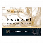 Альбом ST Cuthberts Mill Bockingford для акварели, 12 листов, склейка, 180 х 130 мм, 300 г/м2, белый