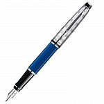 Ручка перьевая Waterman Expert 3 DeLuxe Obsession Blue CT, толщина линии F, никеле-палладий
