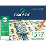Папка для черчения и графики Canson 1557, 24 x 32 см, 10 листов