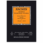 Бумага для акварели Arches, крупное зерно, склейка, 300 гр/м2, 29.7 х 42 см, 12 листов